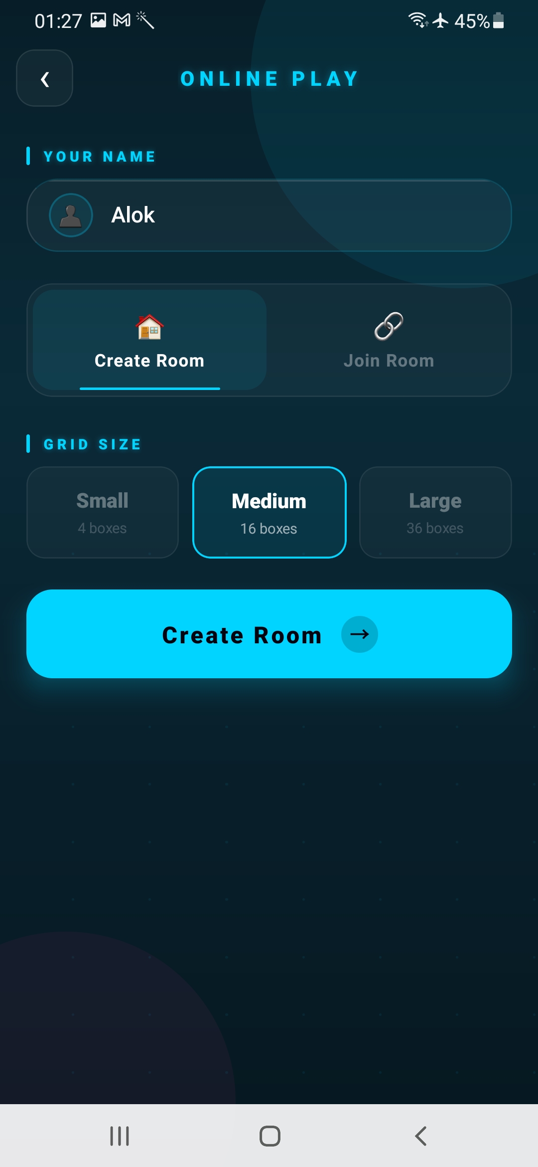Online setup
